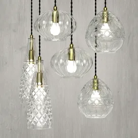 Chandeliers crystal goblet crystal pithos urchin